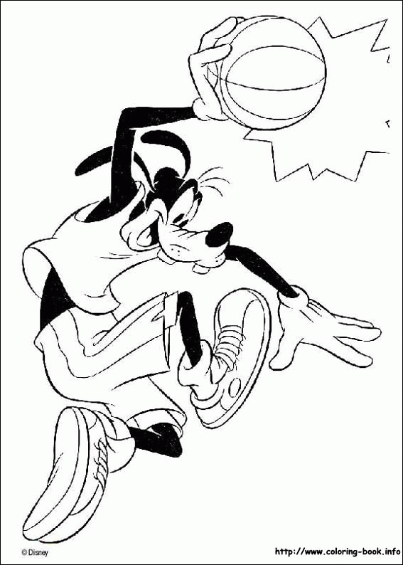Goofy kolorowanki